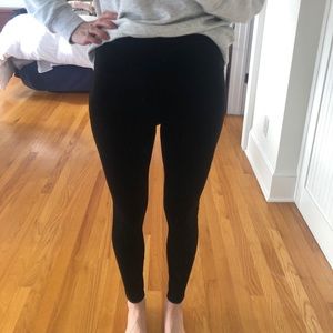 Spanx Velvet Leggings